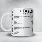 Taylor Swift Setlist Poster - Anfield, Liverpool, 14th June 2024