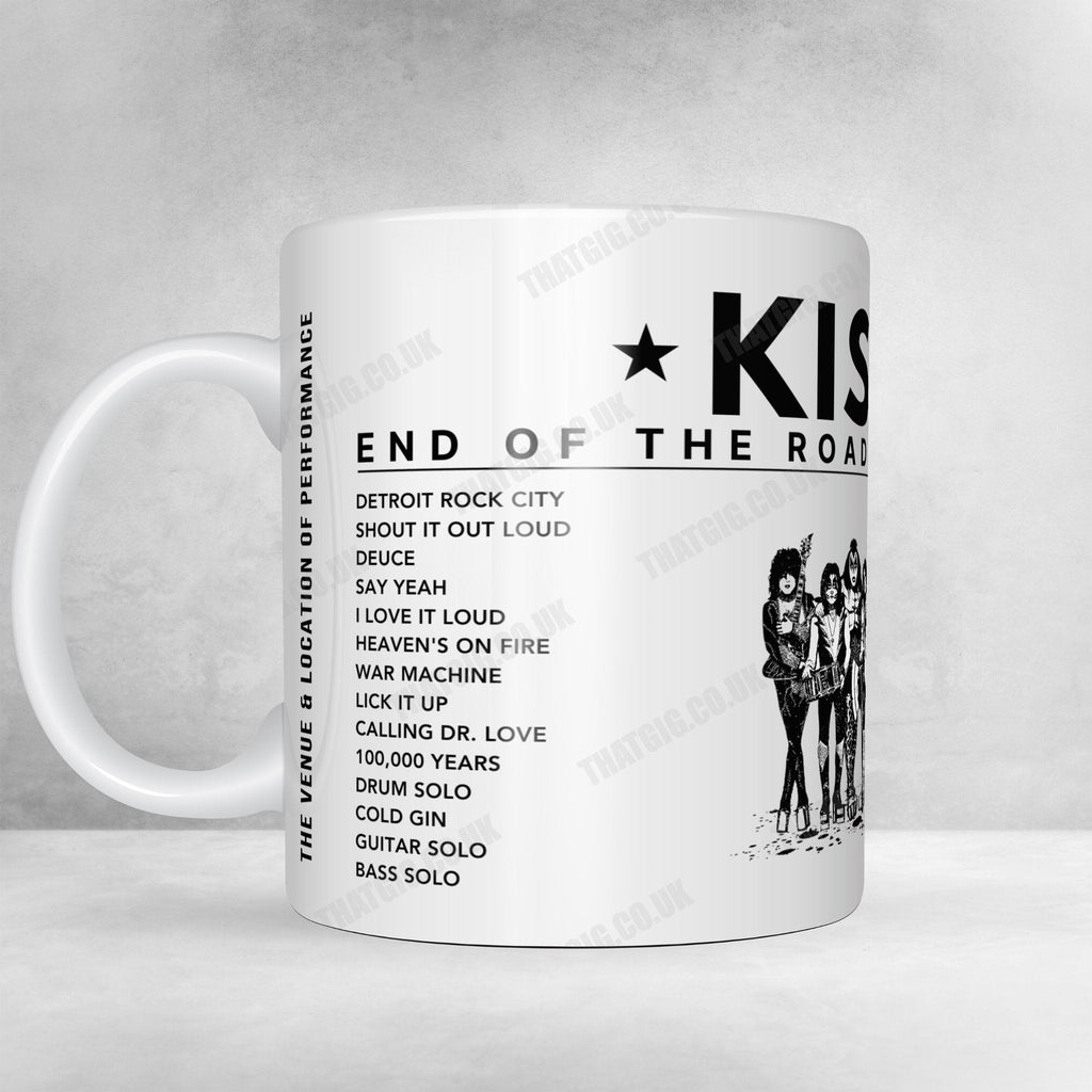 KISS Setlist Poster - Centre Vidéotron, Quebec City, Canada - November 19th, 2023