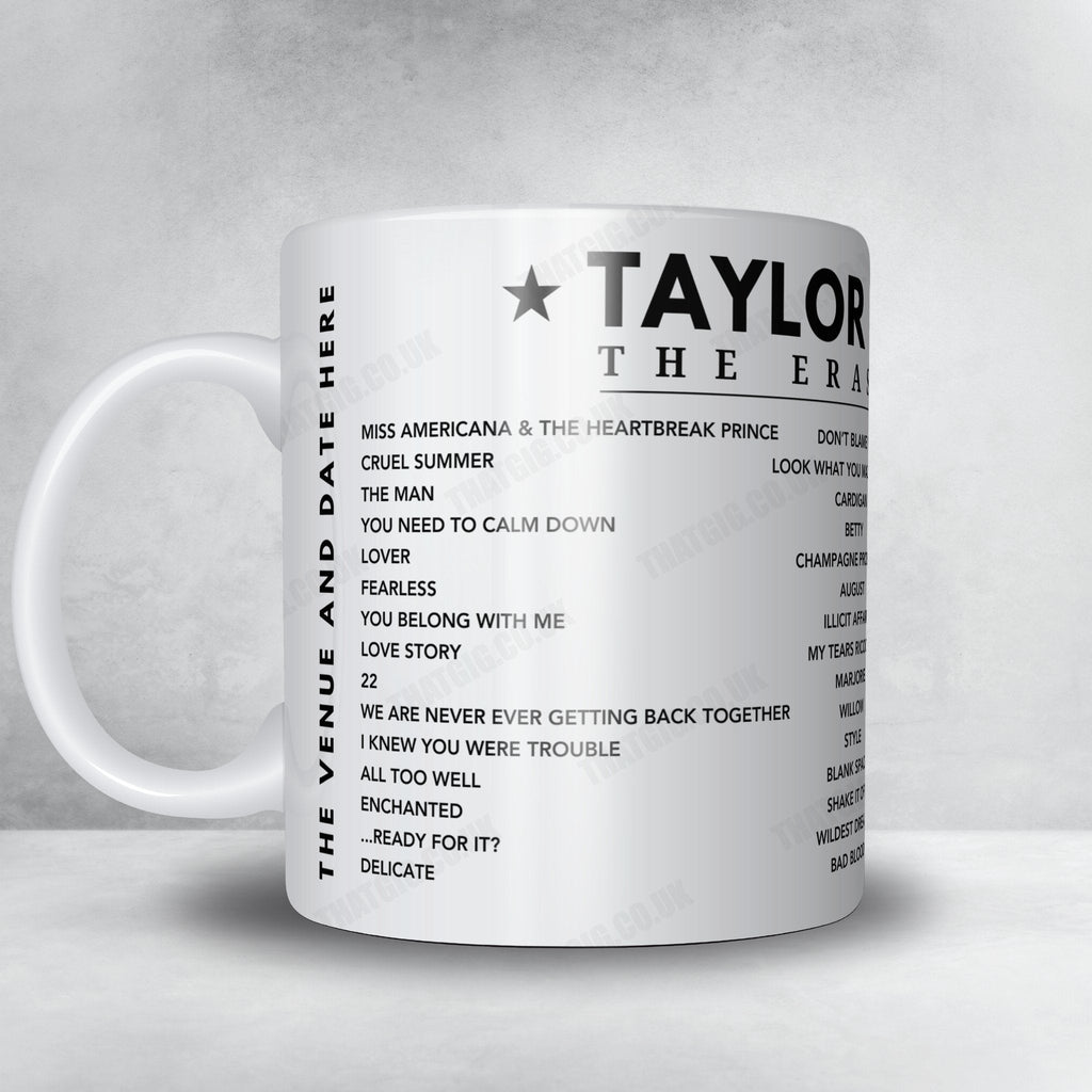 Taylor Swift Setlist Poster - GEHA Field at Arrowhead Stadium, Kansas City - July 7th, 2023