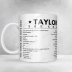 Taylor Swift Setlist Mug - Hard Rock Stadium, Miami Gardens - October 18th, 2024