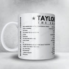 Taylor Swift Setlist Poster - Wembley, London - August 16th 2024