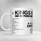 Kings of Leon Setlist Poster - Dickies Arena, USA - August 17th, 2024