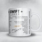 Taylor Swift Setlist Poster - Allianz Parque, São Paulo - November 26th, 2023