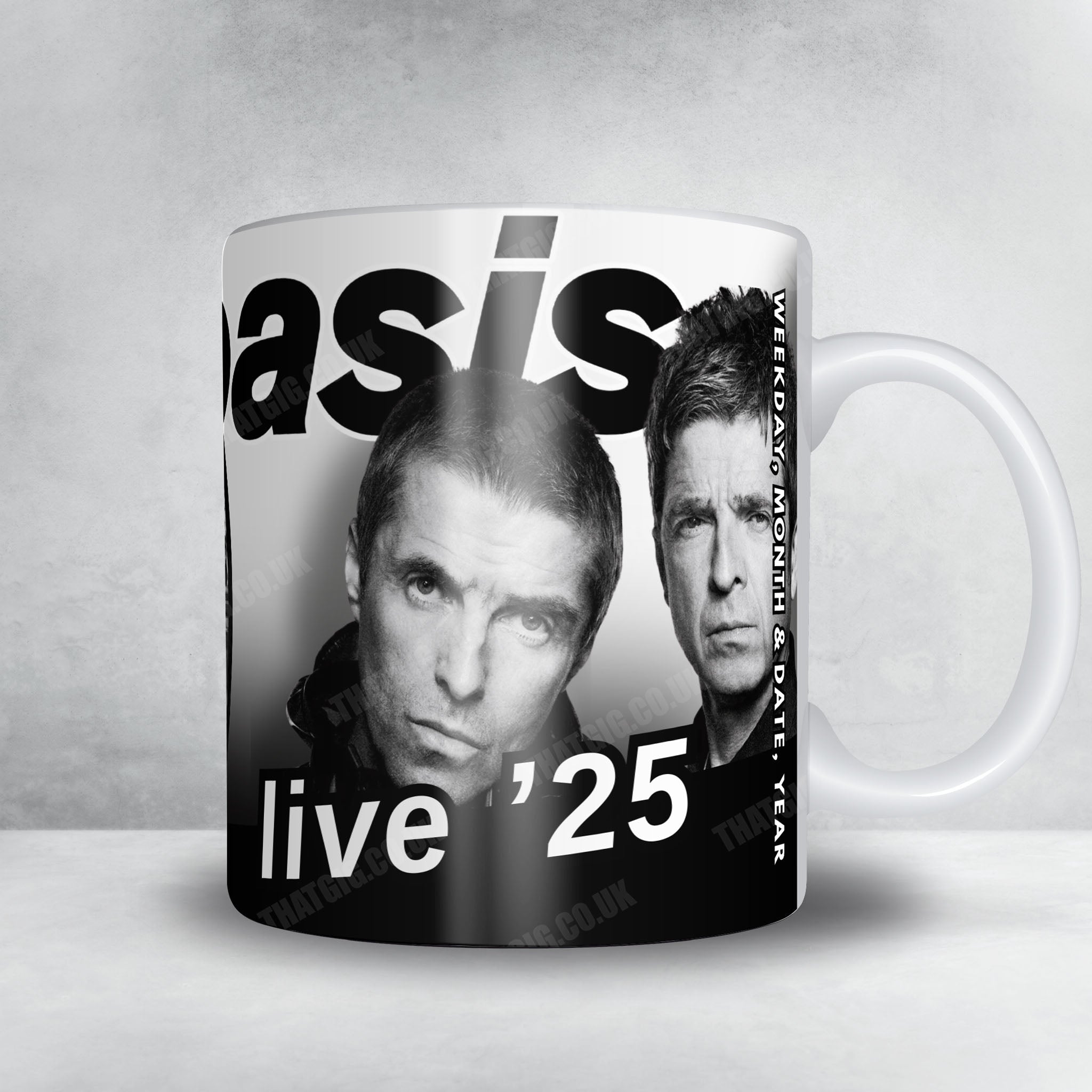 Oasis Setlist Mug - MetLife Stadium, East Rutherford - September 1st, 2025