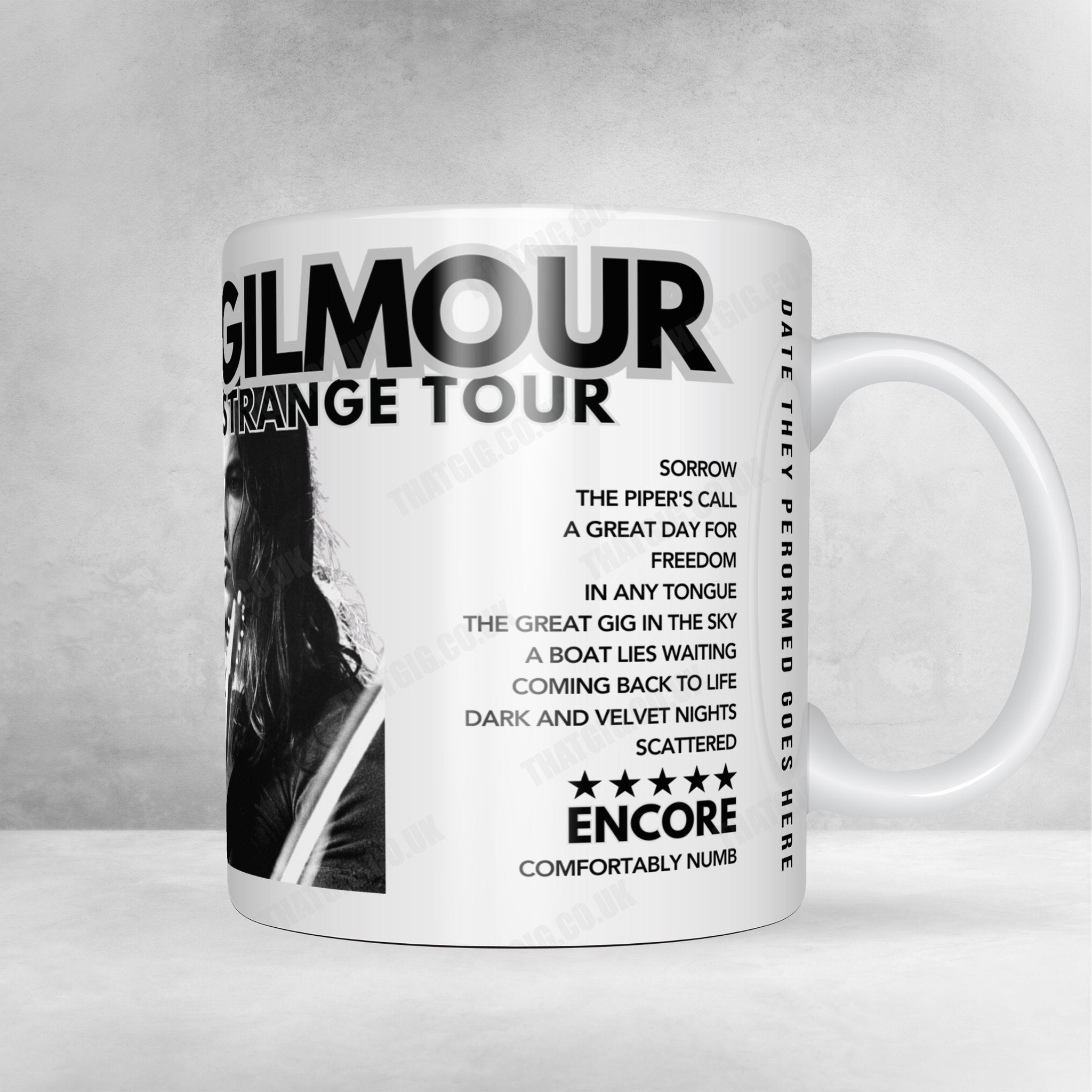 David Gilmour Setlist Poster - Hollywood Bowl, Los Angeles - October 29th, 2024