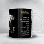 Adele Setlist Mug - Sonderfreifläche Messe, Munich - August 10th, 2024