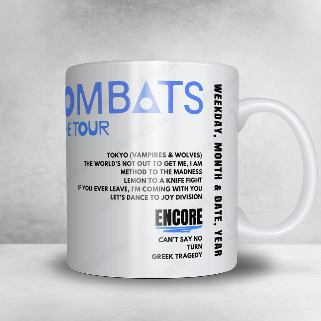 The Wombats Setlist Mug - Rockefeller Music Hall, Oslo - April 10th, 2025