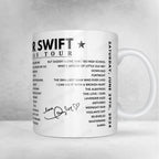 Taylor Swift Setlist Poster - Aviva Stadium, Dublin - June 29th, 2024