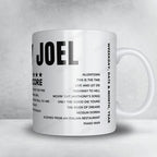 Billy Joel Setlist Mug - Madison Square Garden - January 11th, 2024