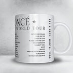Beyoncé Setlist Mug - Huntington Bank Stadium, Minneapolis - July 20th, 2023