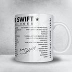 Taylor Swift Setlist Poster - Wembley, London - August 16th 2024