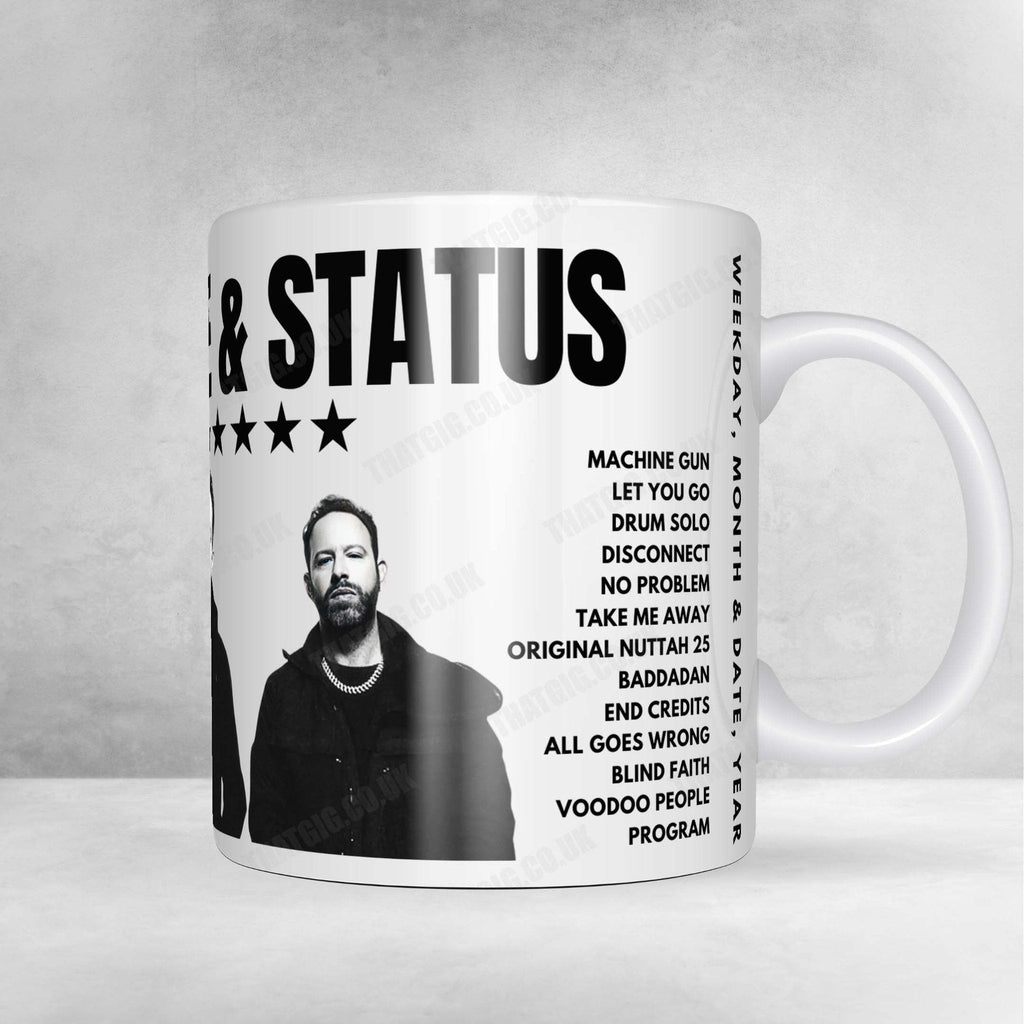 Chase & Status Setlist Poster - Boardmasters 2024, Watergate Bay, Newquay, England - August 9th, 2024