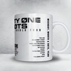 twenty one pilots Setlist Mug - Footprint Center, Phoenix - August 30th, 2024