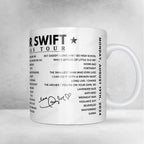 Taylor Swift Setlist Mug - Wembley Stadium, London - August 19th, 2024