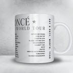 Beyoncé Setlist Mug - BT Murrayfield Stadium, Edinburgh - May 20th, 2023