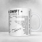 Taylor Swift Setlist Mug - Olympiastadion, Munich - July 28th, 2024