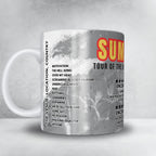 Sum 41 Setlist Poster - The Fillmore Miami Beach at Jackie Gleason Theater, Miami Beach - September 23rd, 2024
