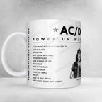 AC/DC Setlist Mug - Wembley Arena, London - December 5th, 2000