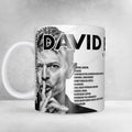 David Bowie Setlist Mug - Kaufman Astoria Studios, New York - June 2nd, 2002