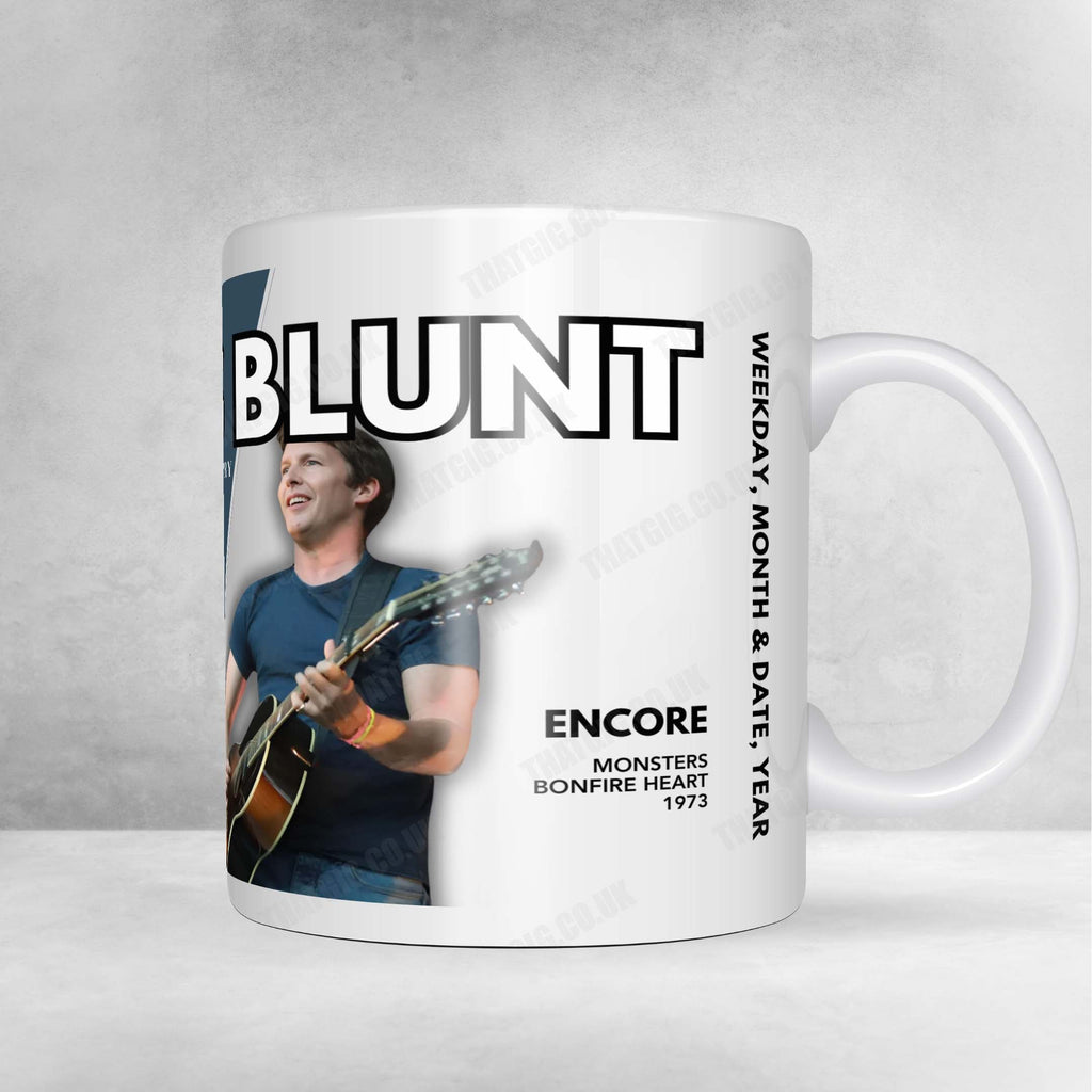 James Blunt Setlist Mug - Olympiahalle, Munich - March 2nd, 2025