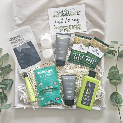 MENS PAMPER HAMPER | HAMPERS FOR MEN | Inspired Creative Gifts