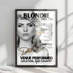 Blondie Setlist Poster - Pandemonium Gold Coast 2024 - April 27th, 2024