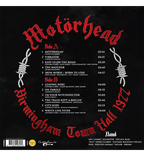Motörhead – Birmingham Town Hall, 1977 (12-Inch Album on 180g Vinyl)