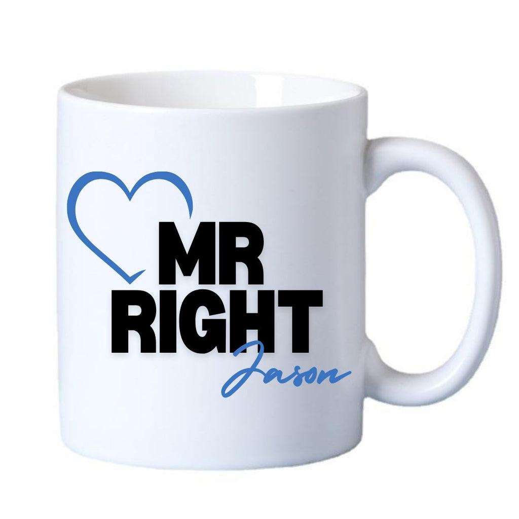 Mr Right & Mrs Always Right Mugs Gift Set I Couples Wedding Gift