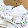 Personalised Name Mug, Candle & Socks Gift Hamper for Mother's Day