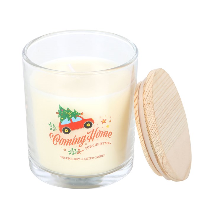 Coming Home for Christmas Spiced Berry Candle - Candles - Inspired Creative Gifts