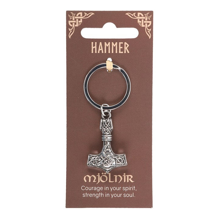 Mjölnir Hammer Keyring - Keyrings - Inspired Creative Gifts