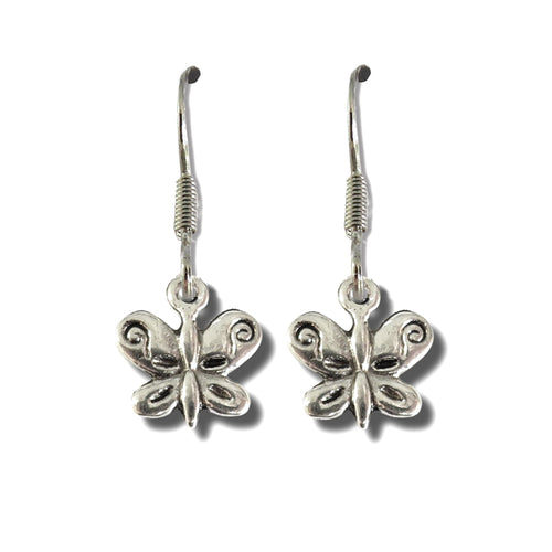 Butterfly Drop Earrings - Women's Fashion Accessory | Earrings | Inspired Creative Gifts