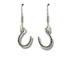 Horseshoe Drop Earrings - Women's Earrings