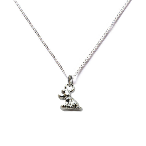 Little Dog Silver Necklace | Woman's Necklace | Inspired Creative Gifts