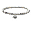 Hedgehog Silver Beaded Bracelet