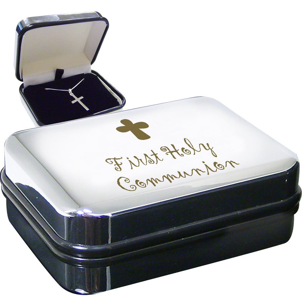 1st Holy Communion Cross Necklace | Christening Gift