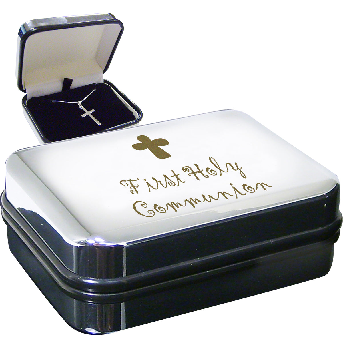 1st Holy Communion Cross Necklace | Christening Gift