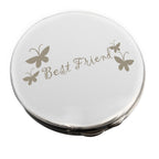 Best Friend Round Compact Mirror for Birthday