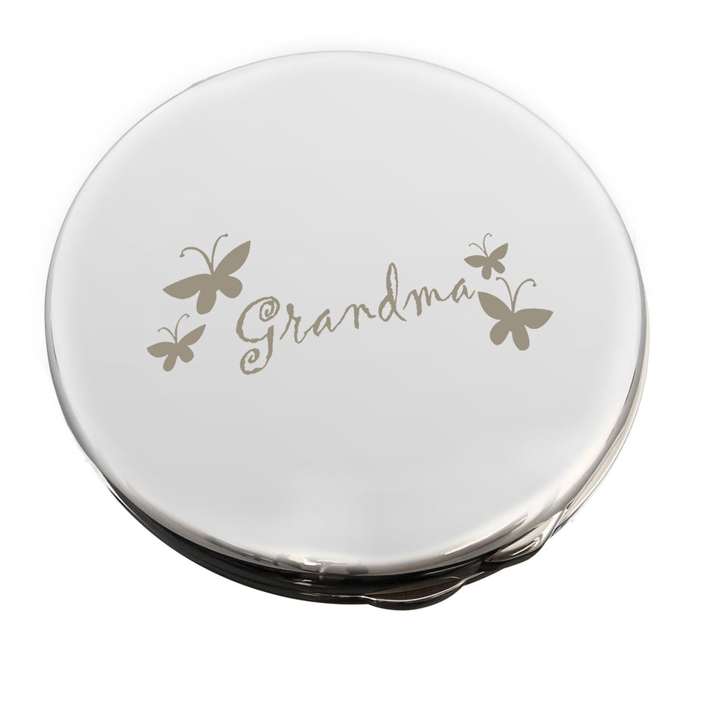 Grandma Round Compact Mirror | Birthday Gift