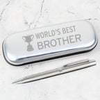 World's Best Brother Pen & Box for Birthday