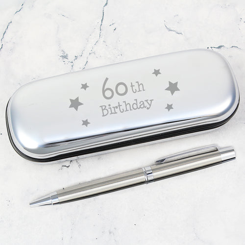 60th Birthday Pen & Box | Stationery & Pens | Inspired Creative Gifts