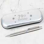 70th Birthday Pen & Box for Birthday
