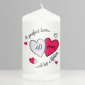 Perfect Love Ruby Pillar Candle | Candles & Reed Diffusers | Anniversary Gift