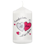 Perfect Love Ruby Pillar Candle | Candles & Reed Diffusers | Anniversary Gift