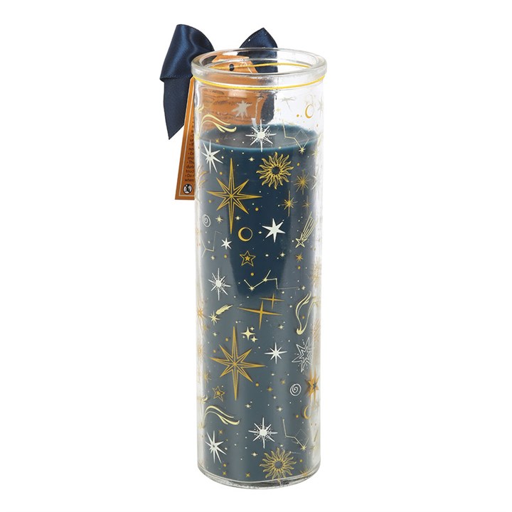 Starry Night Cinnamon & Blackberry Tube Candle - Candles - Inspired Creative Gifts