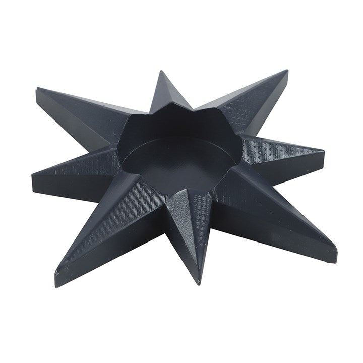 Navy Star Tealight Candle Holder - Candle Holders - Inspired Creative Gifts