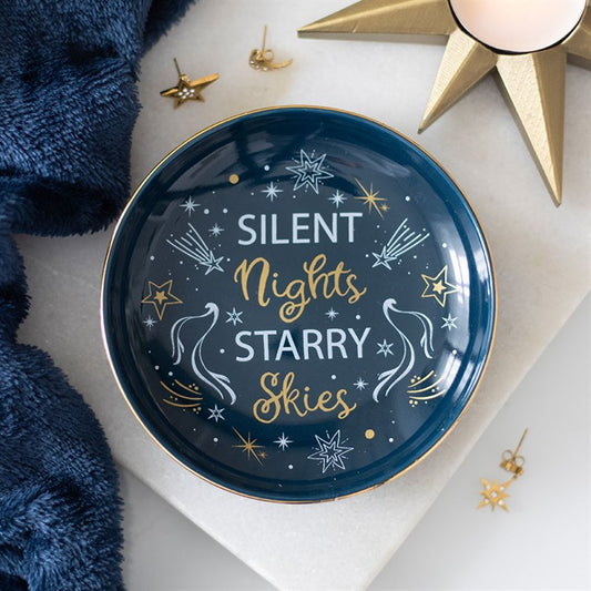 Silent Nights Starry Skies Trinket Dish - Inspired Creative Gifts
