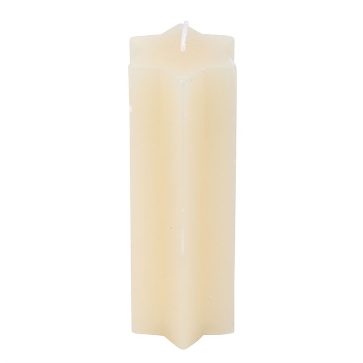 Cream Starry Night Star Shaped Taper Candle - Candles - Inspired Creative Gifts