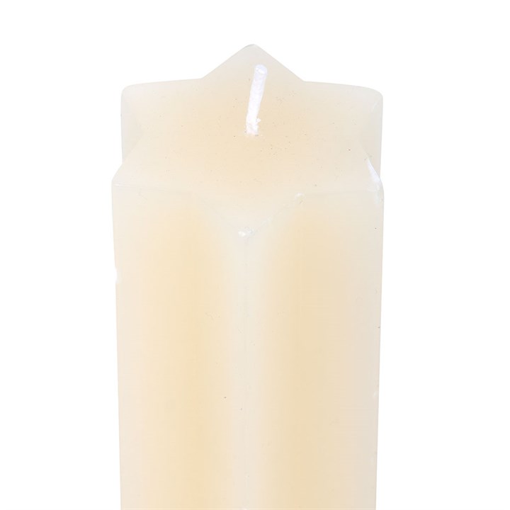 Cream Starry Night Star Shaped Taper Candle - Candles - Inspired Creative Gifts