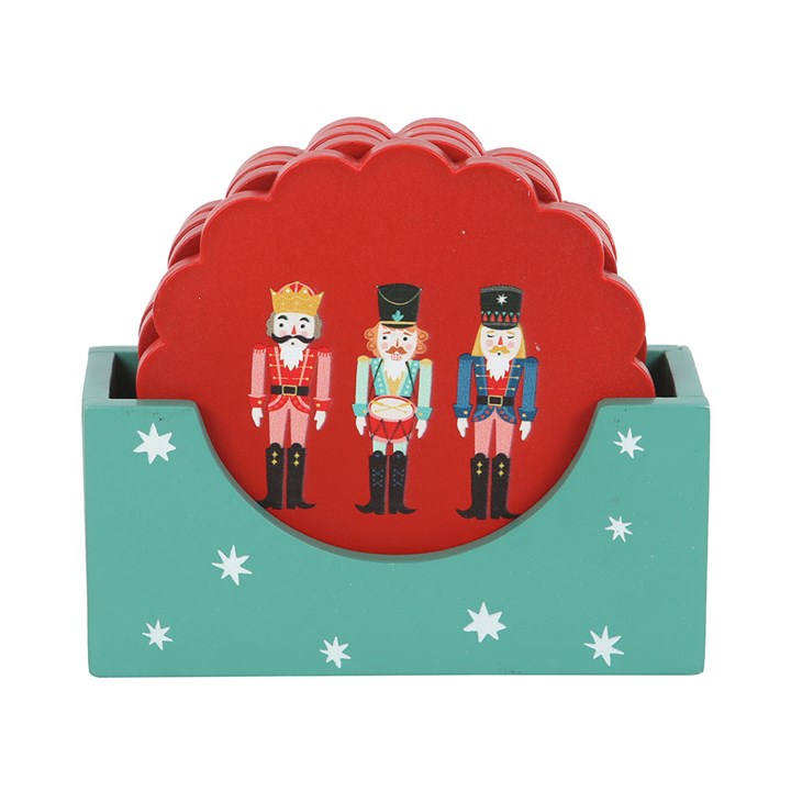 Nutcracker Coaster Set - Tableware - Inspired Creative Gifts